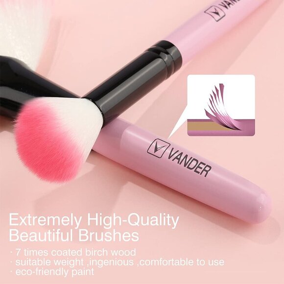 Makeup Brushes, 32pcs Makeup Brush Set Professional Soft Synthetic Foundation po - Picture 4 of 9